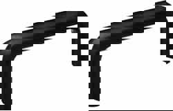 Pull-Type Handles; Finish: Black ; Thread Size: M6 x 1.0